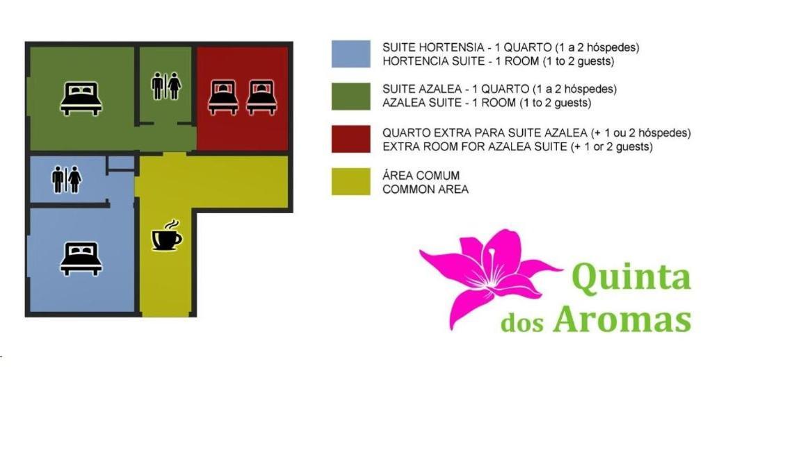 Ferienwohnung Quinta Dos Aromas Lagoa  Exterior foto